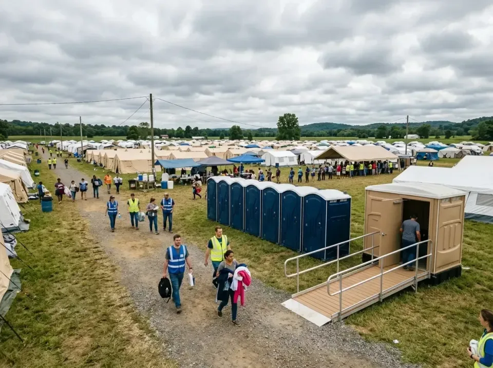 disaster-relief-camp-restrooms-010 — frequently asked questions, Dumpster & Portable Bathrooms Rental in Nesquehoning, PA
